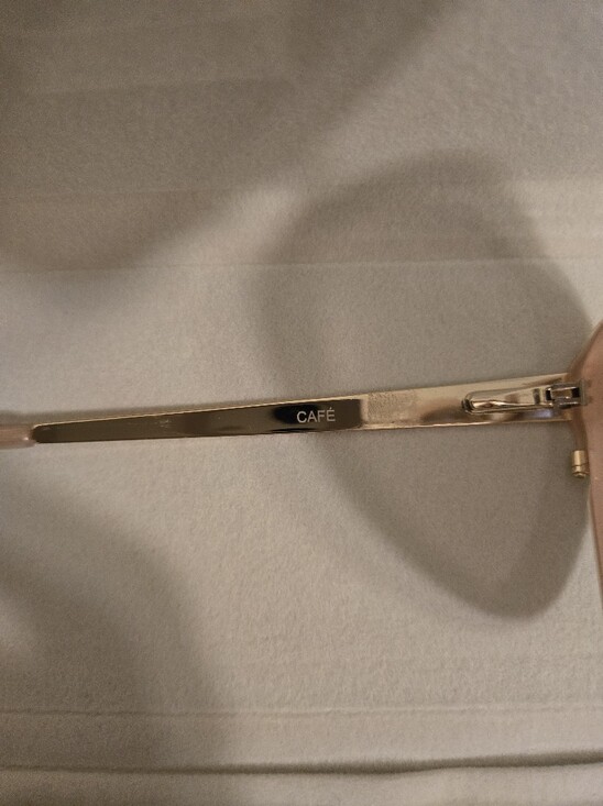 J. McLaughlin Cafe Light Pink Frame Sunglasses with Brown Lenses main image 5